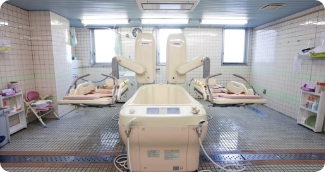 特別養護老人ホーム 臥床式浴室